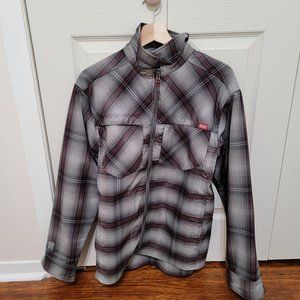 Outdoor Research Softshell Jacket Gray Plaid